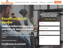 Tablet Screenshot of inmofinan.es